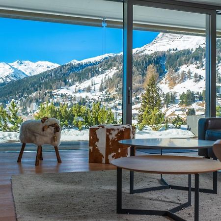 Luxury Panorama Apartment With Alpengold Spa Access Давос Екстер'єр фото