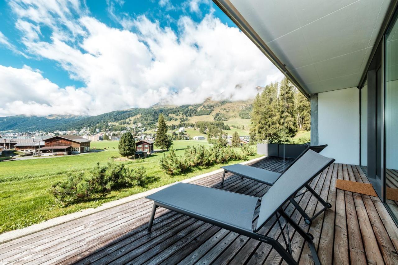 Luxury Panorama Apartment With Alpengold Spa Access Давос Екстер'єр фото