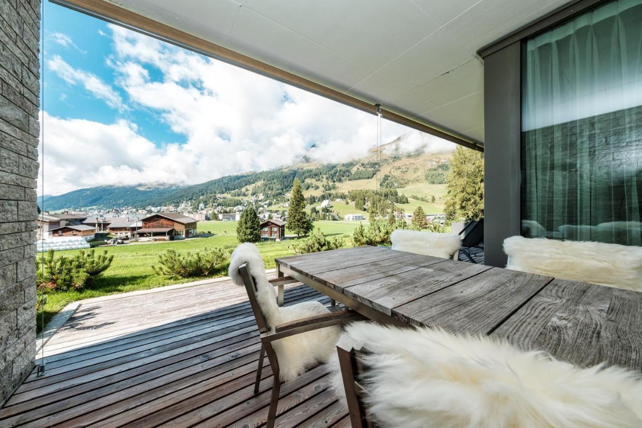 Luxury Panorama Apartment With Alpengold Spa Access Давос Екстер'єр фото